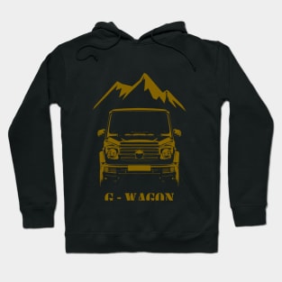 G Wagon mountain gold Hoodie